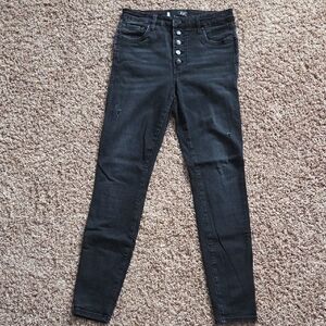 Kut From the Kloth Mia Fab Ab High Waisted Button Fly Skinny Jeans